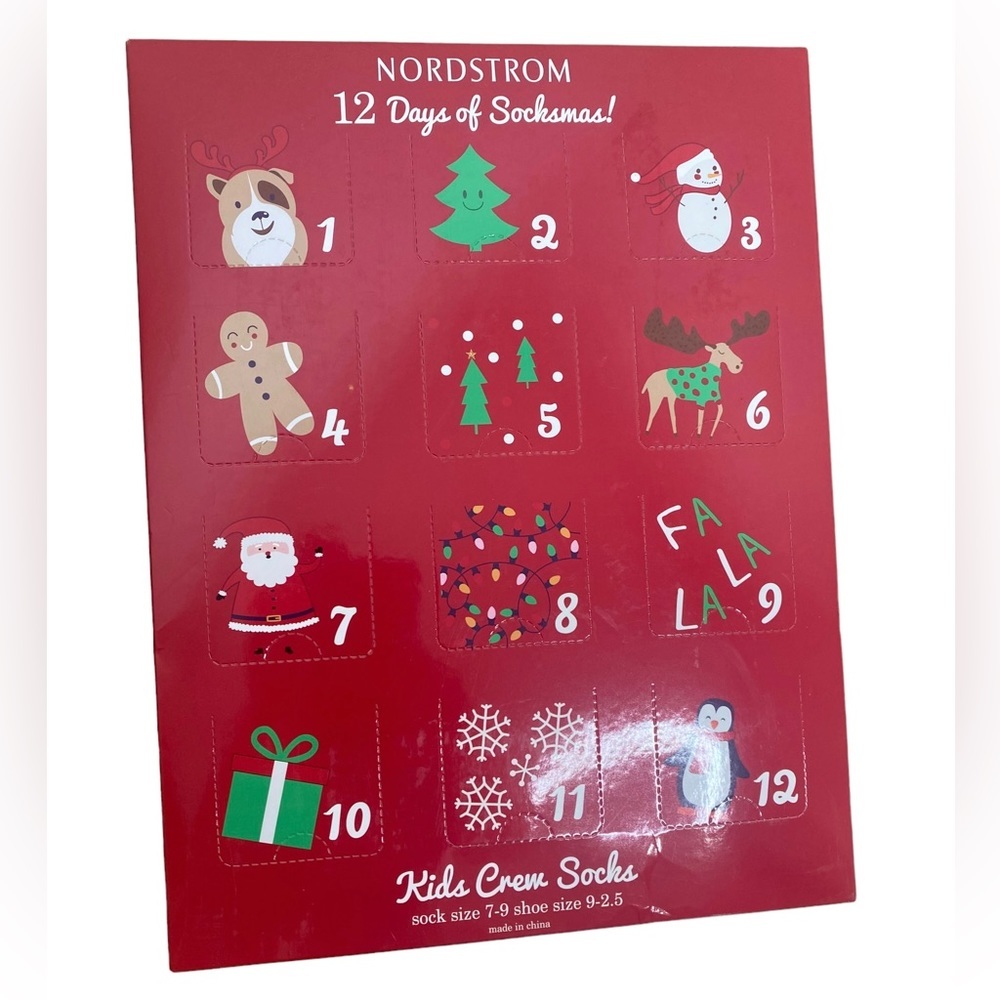Nordstrom sock advent gift for kids